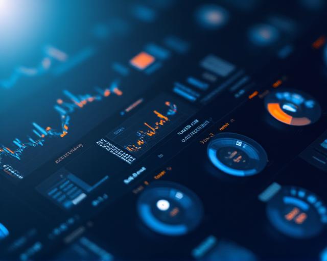Detailed sample dashboard interface showing business metrics and charts